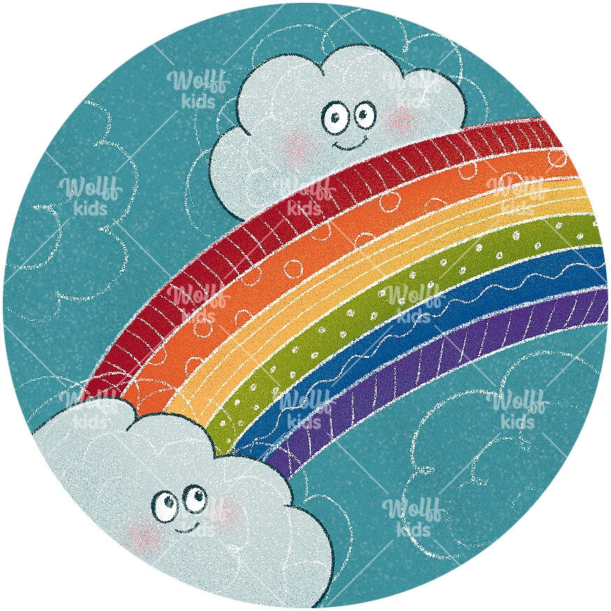 Einzelner Magnet: Regenbogen